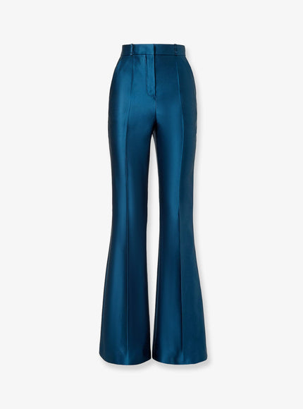 Fendi Wool And Mohair Trousers Ottanio