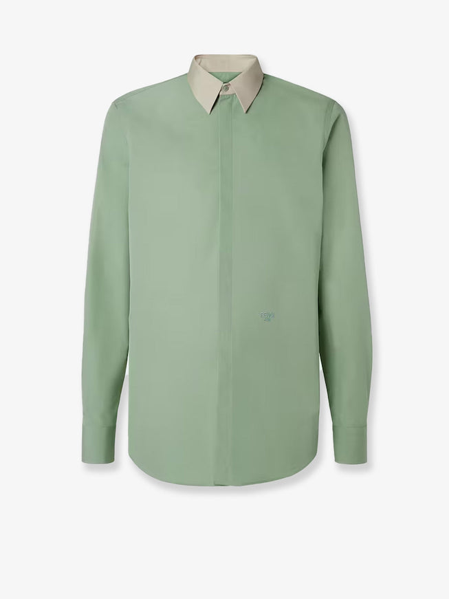 Fendi Cotton Poplin Shirt Scorpio