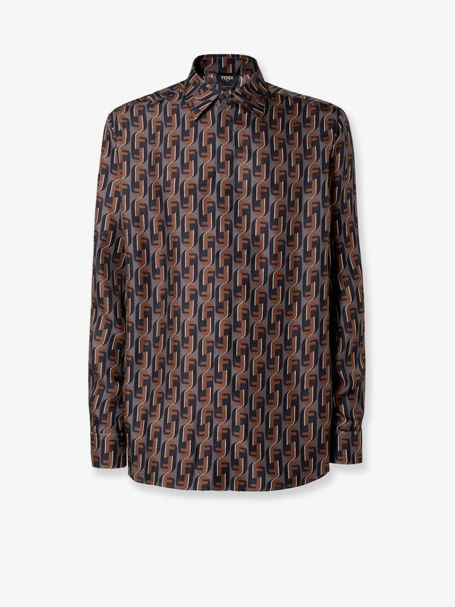 Fendi Silk Shirt Peltroblu