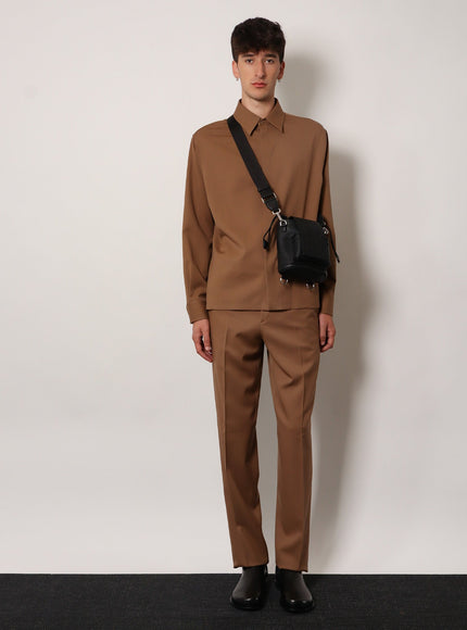 Fendi Wool Gabardine Shirt