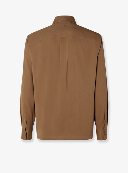 Fendi Wool Gabardine Shirt