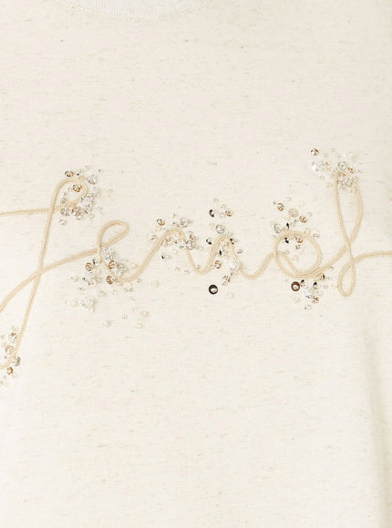 Fendi Cotton Blend T-Shirt