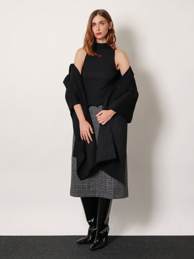 Fendi Ribbed Virgin Wool Top