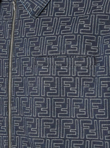 Fendi Ff Denim Jacket