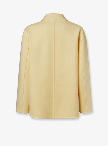 Fendi Double-Breasted Wool Coat