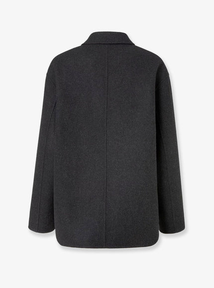 Fendi Double-Breasted Wool Coat