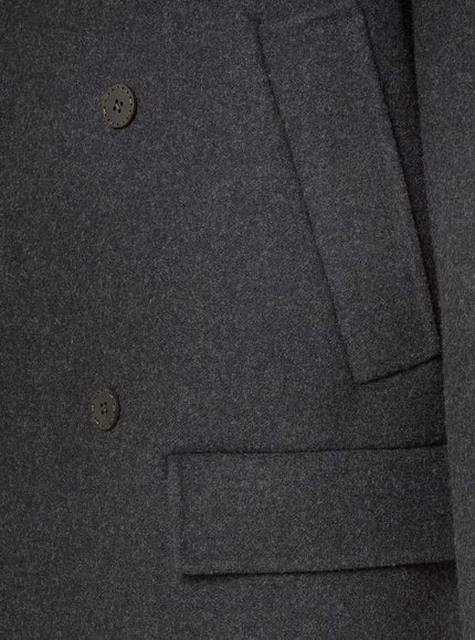 Fendi Double-Breasted Wool Coat