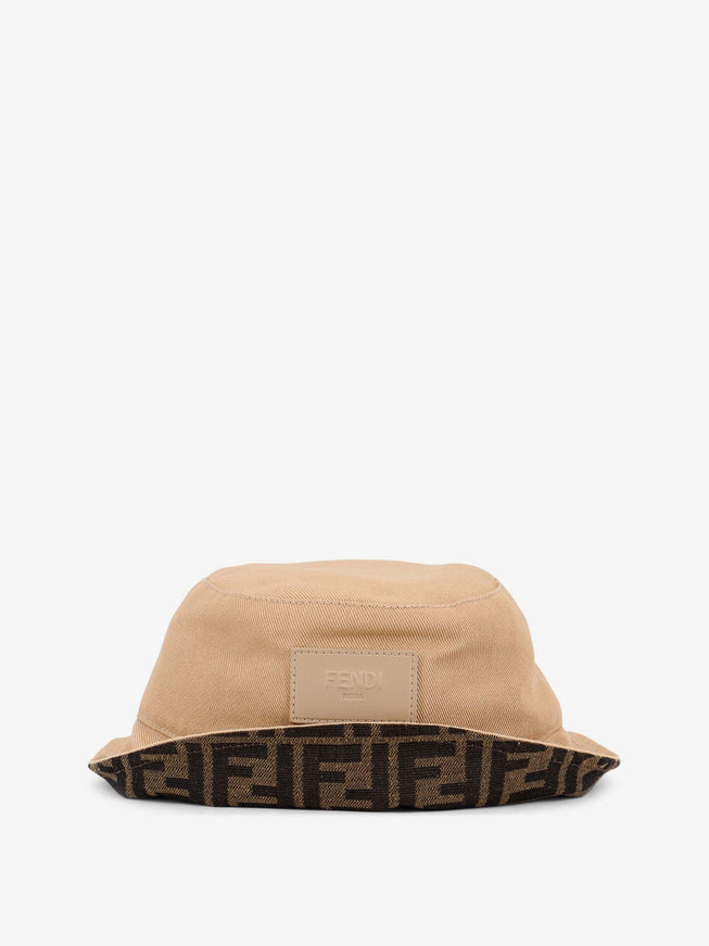 Fendi Cotton Bucket Hat S.+Tartan Multicolor