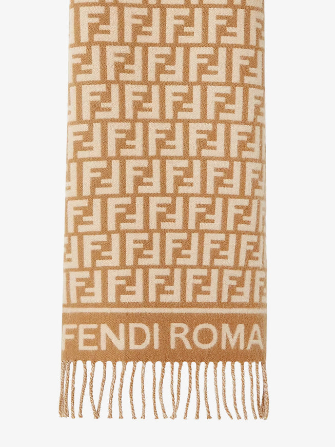 Fendi Wool And Cashmere Scarf