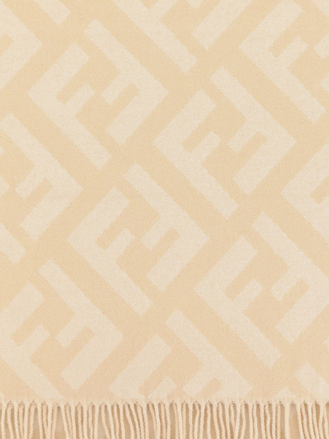 Fendi Ff Cashmere Scarf
