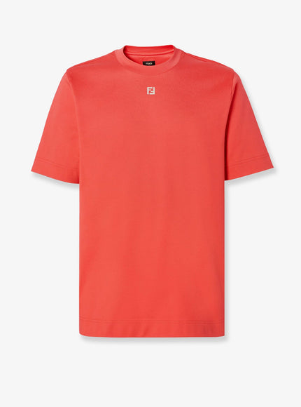 Fendi Cotton T-Shirt Coral