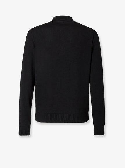 Fendi Virgin Wool Polo Shirt