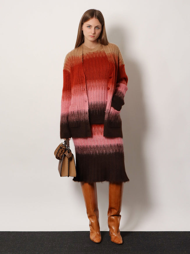 Fendi Mohair And Wool Blend Sweater