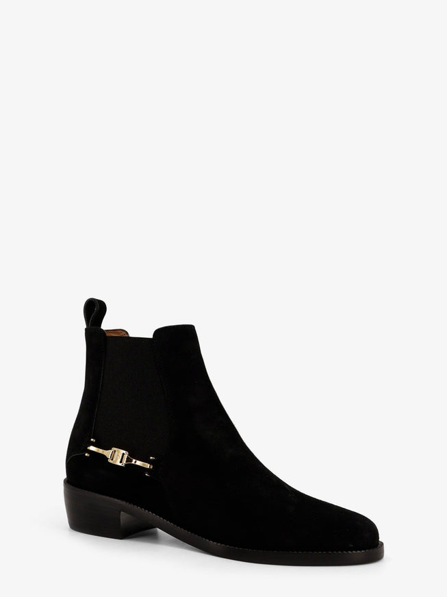Ferragamo Chelsea Suede Ankle Boots