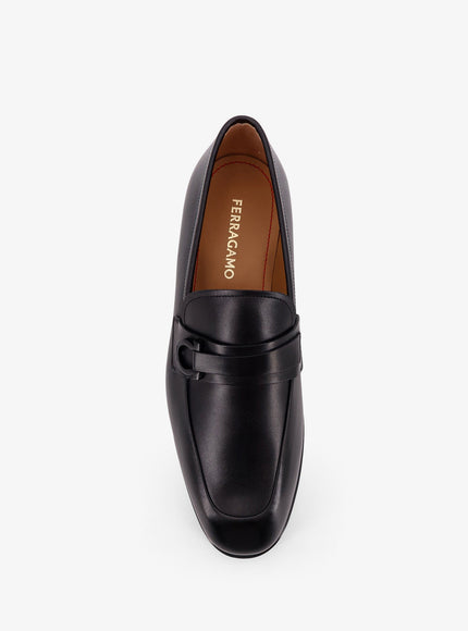 Ferragamo Florio Leather Loafers