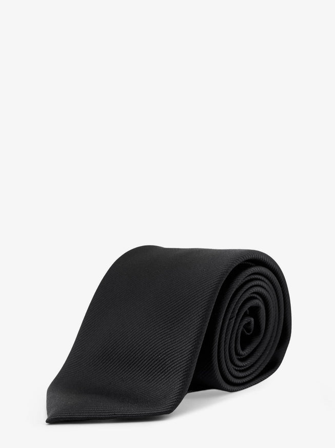 Giorgio Armani Silk Tie Uni Nero
