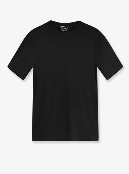 Giorgio Armani Viscose Blend T-Shirt Black