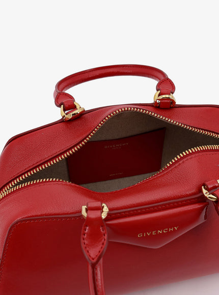 Givenchy Antigona East West Small Leather Shoulder Bag