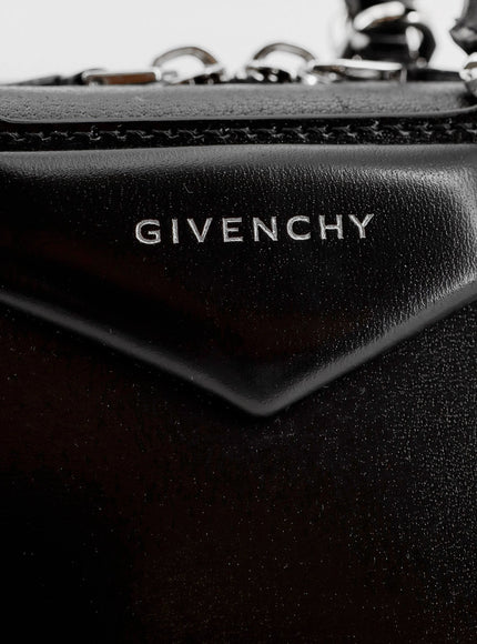 Givenchy Antigona East West Small Leather Shoulder Bag