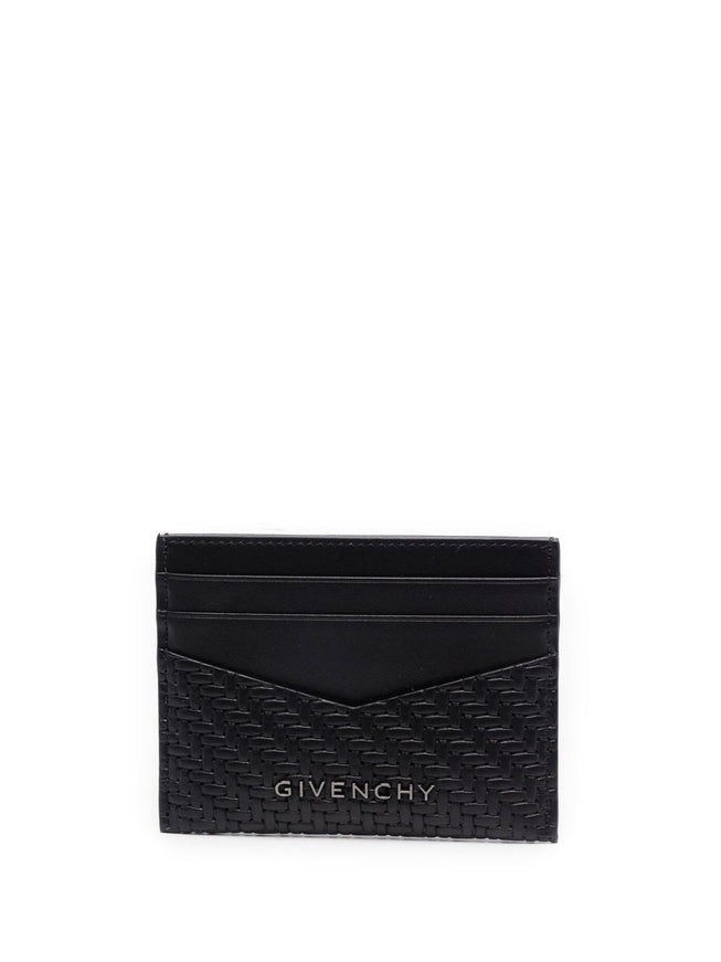 Givenchy Logo-Plaque Detail Card Holder Uni Black