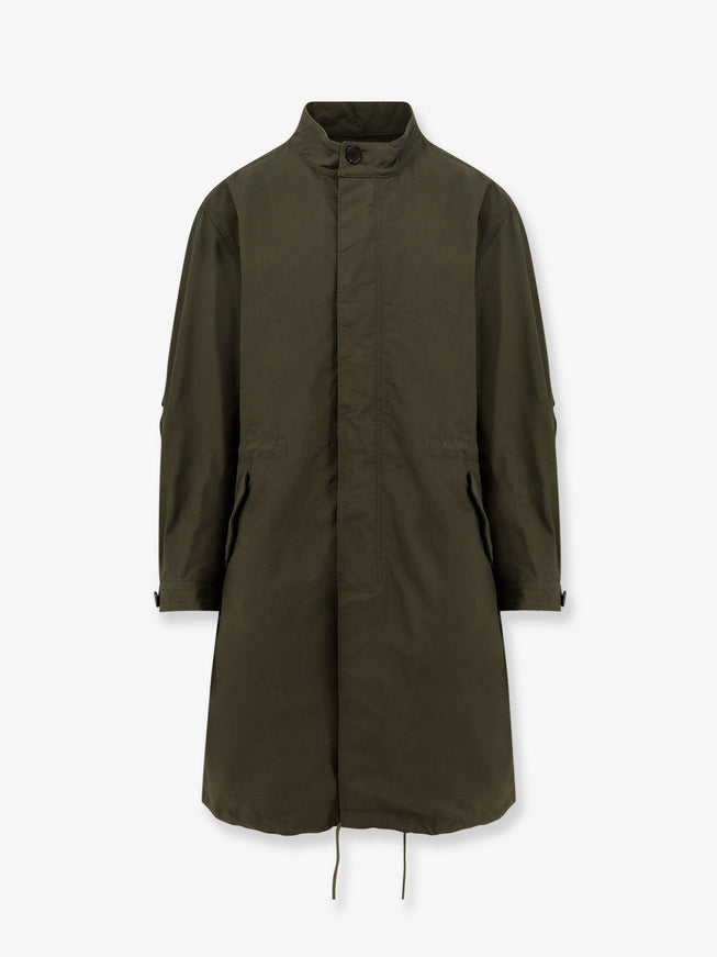 Givenchy Water-Proof Cotton Parka Jacket Khaki