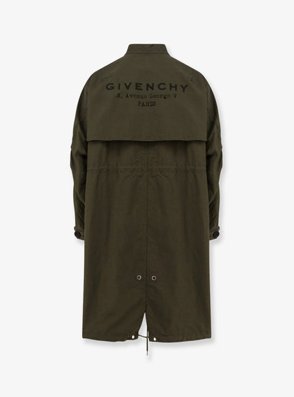 Givenchy Water-Proof Cotton Parka Jacket
