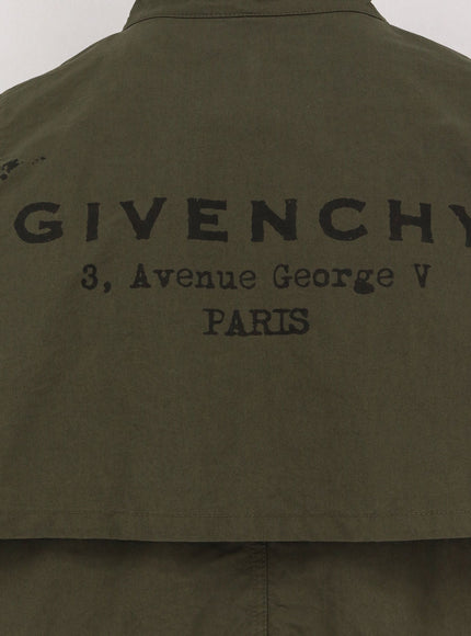 Givenchy Water-Proof Cotton Parka Jacket