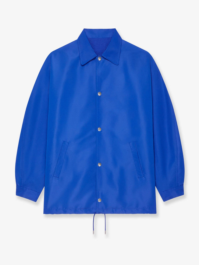 Givenchy Waterproof Nylon Jacket Electric Blue