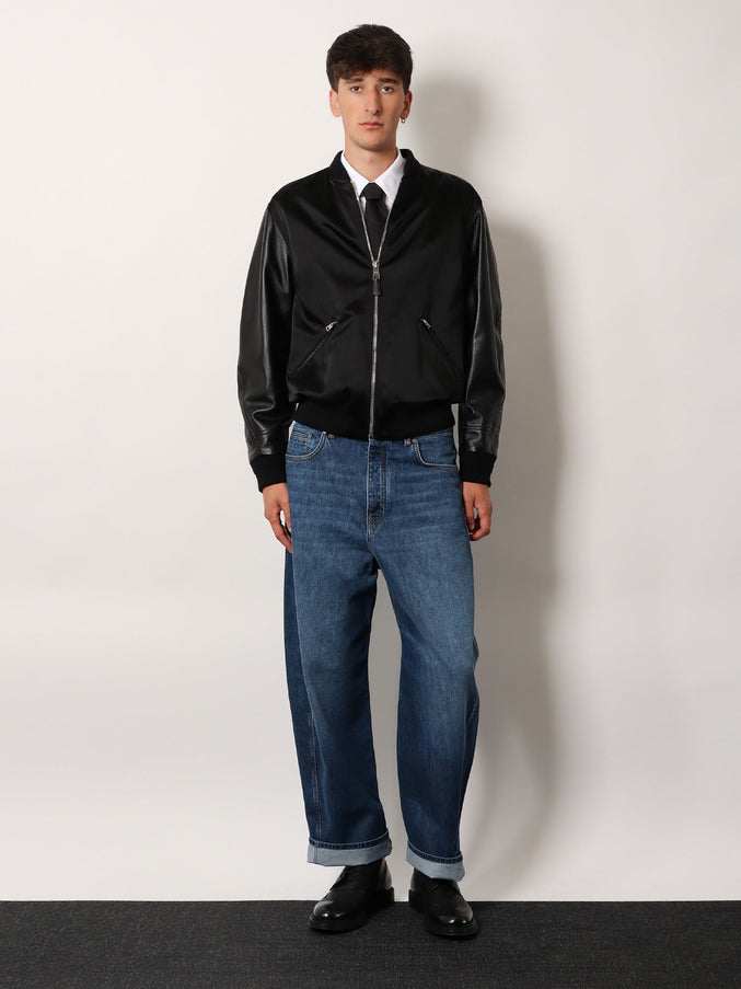 Givenchy Twisted Stone-Washed Denim Jeans