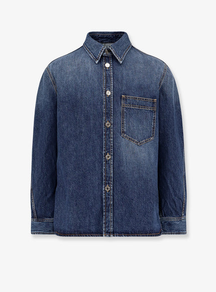 Givenchy Overshirt Denim Shirt Dark Blue