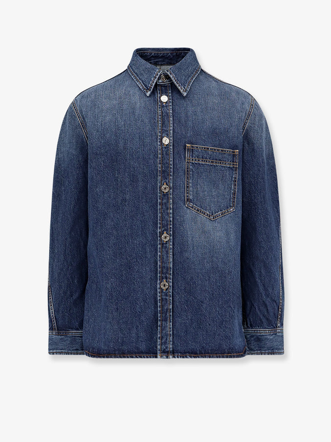 Givenchy Overshirt Denim Shirt Dark Blue