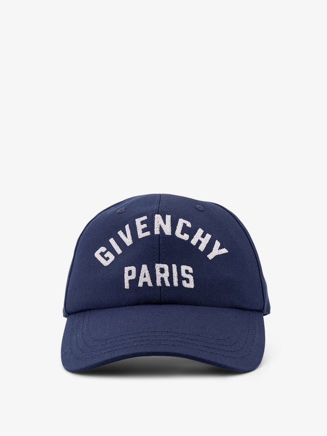 Givenchy Cotton Baseball Hat Uni Navy