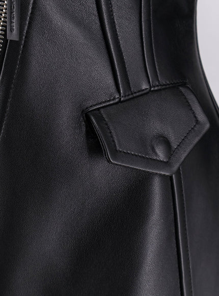 Givenchy Waisted Leather Jacket