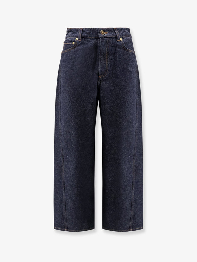 Givenchy Twisted Dark Blue Denim Jeans Dark Blue