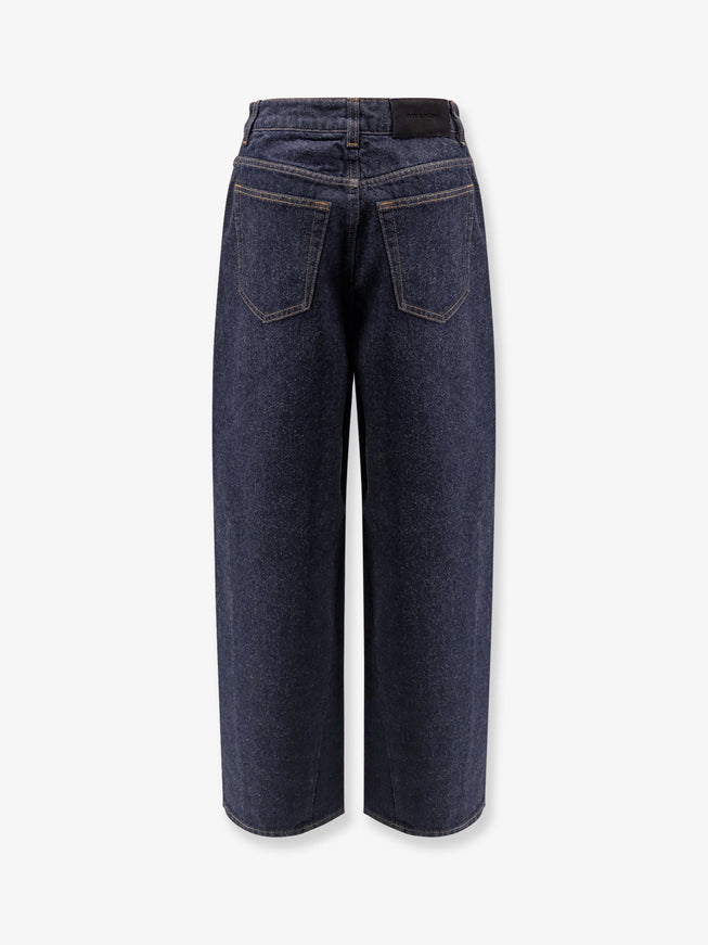 Givenchy Twisted Dark Blue Denim Jeans