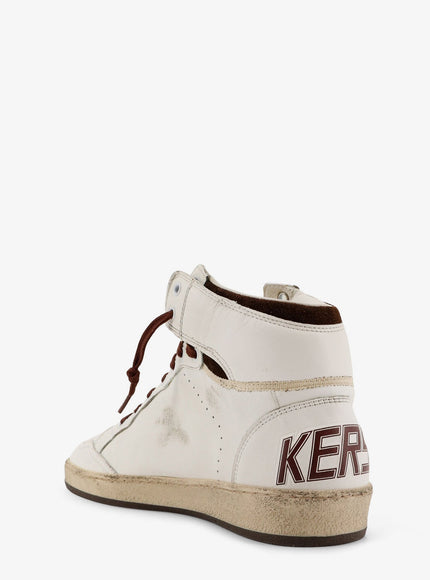 Golden Goose Deluxe Brand Sky Star High-Top Leather Sneakers