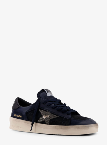 Golden Goose Deluxe Brand Stardan Under Net Star Low-Top Leather Sneakers