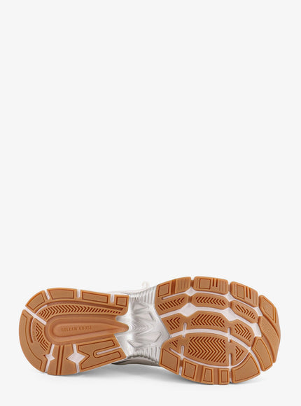 Golden Goose Deluxe Brand Lightstar Mesh Sneakers With Leather Inserts