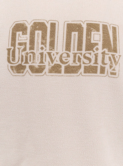 Golden Goose Deluxe Brand Regular Distressed Cotton Sweatshirt