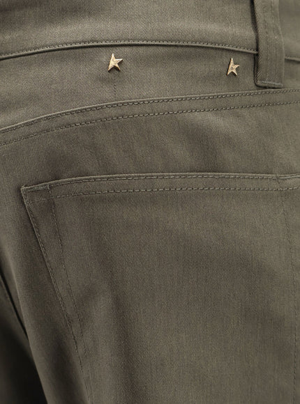 Golden Goose Deluxe Brand Leniin Cotton Blend Trousers