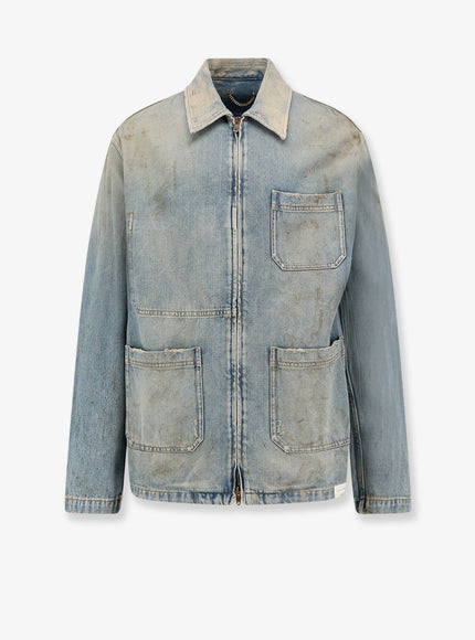 Golden Goose Deluxe Brand Mackenzie Denim Jacket Light Blue