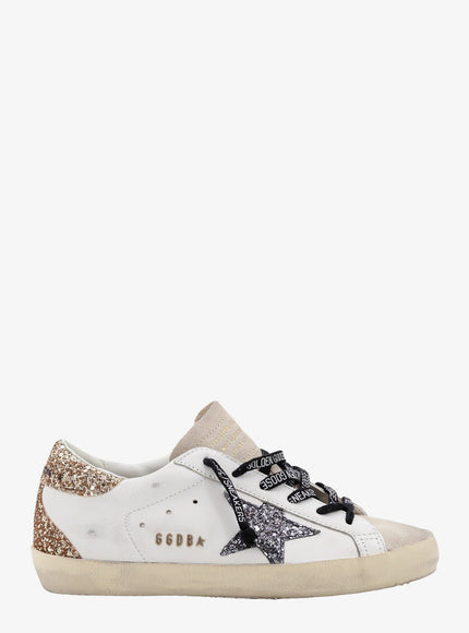 Golden Goose Super-Star Classic Low-Top Sneakers Optic White Seedpearl Black Go
