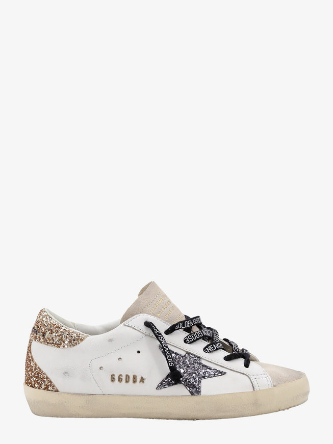 Golden Goose Super-Star Classic Low-Top Sneakers Optic White Seedpearl Black Go