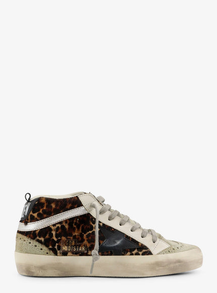 Golden Goose Deluxe Brand Leather Sneakers Beige Brown
