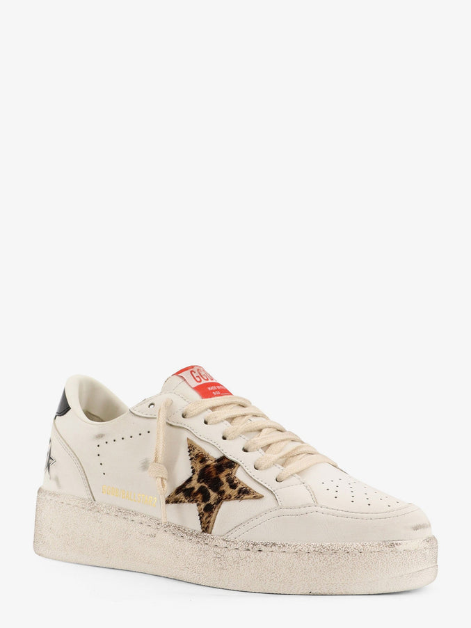 Golden Goose Ball Star Leather Sneakers