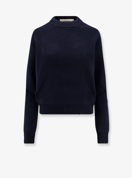 Golden Goose Deluxe Brand Dani Cotton Sweater Dark Blue