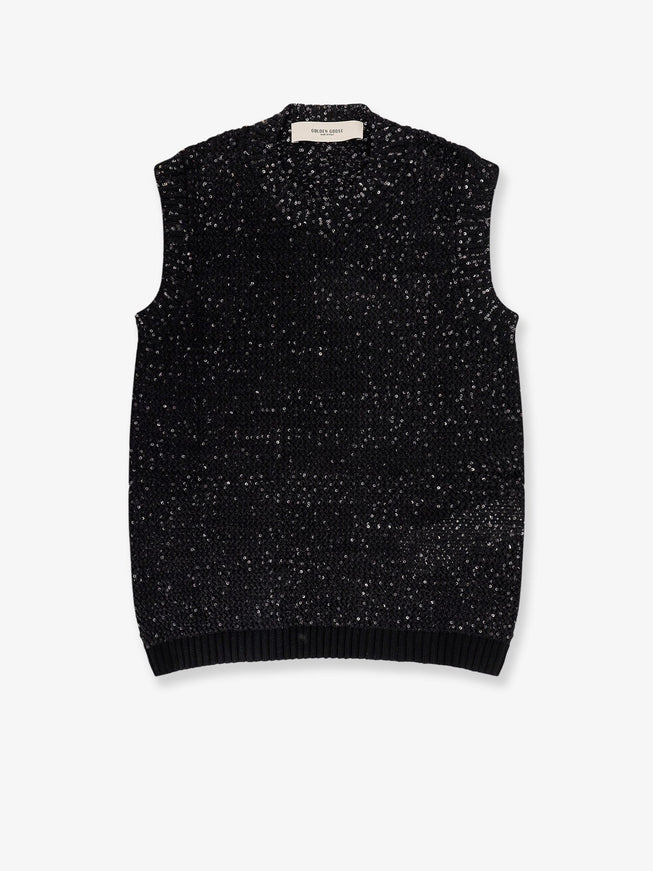 Golden Goose Deluxe Brand Melyssa Sweater With Sequins Black