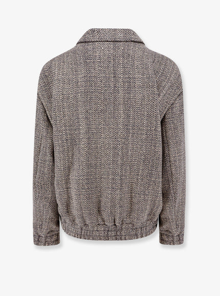 Golden Goose Deluxe Brand Herringbone Fabric Jacket
