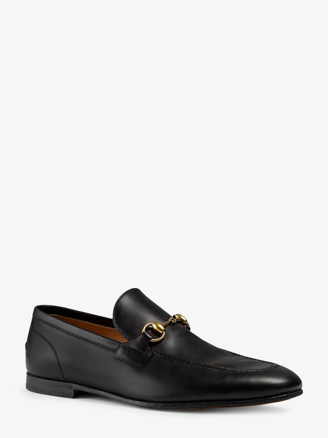 Gucci Jordaan Leather Loafers