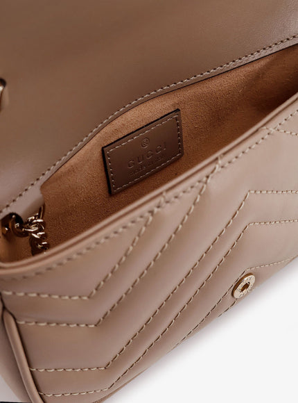 Gucci Gg Marmont Matelassé Leather Shoulder Bag